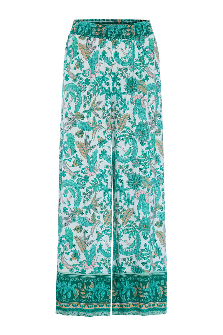 HUNKØN Helene Trousers Trousers Bird Green