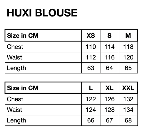 HUNKØN Huxi Blouse Blouses Black