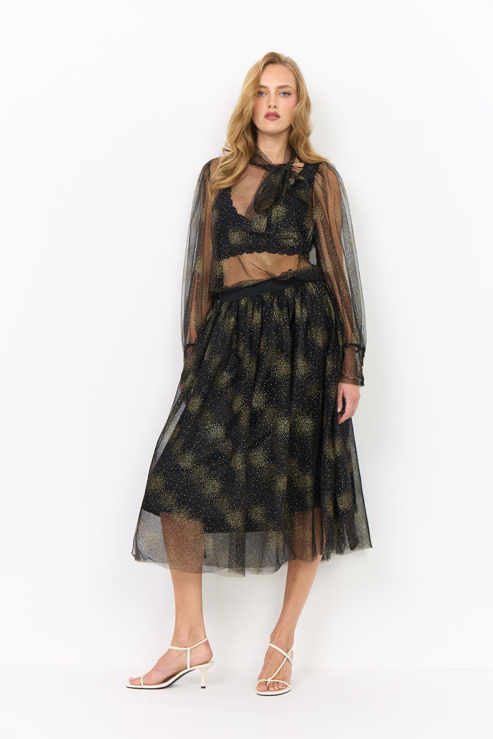 HUNKØN Huxi Blouse Blouses Black