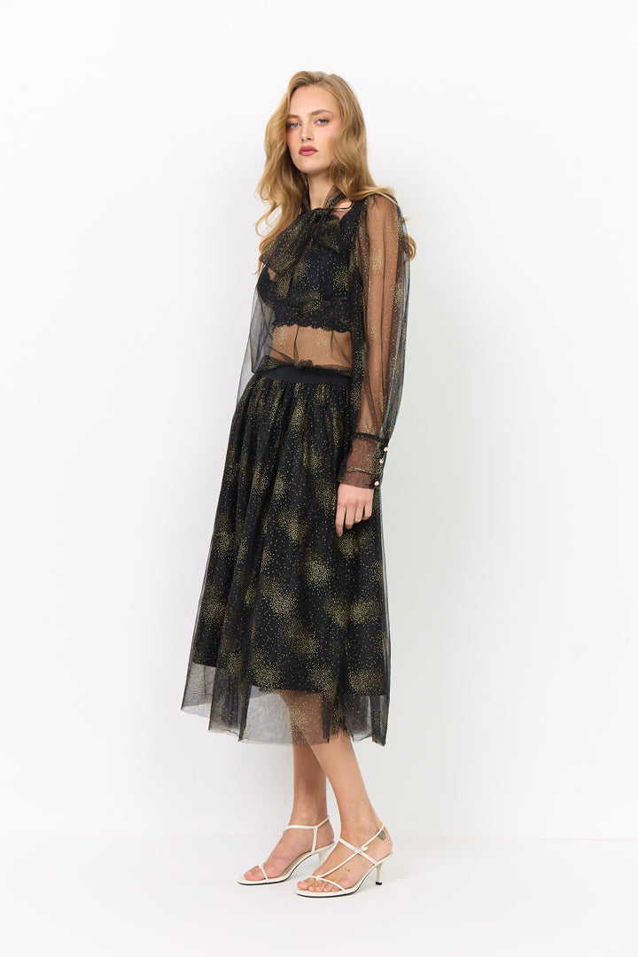 HUNKØN Huxi Blouse Blouses Black