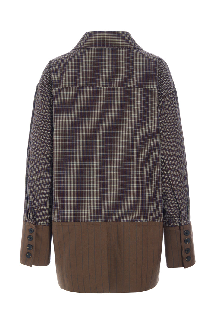 HUNKØN Irena Shirt Shirts Brown