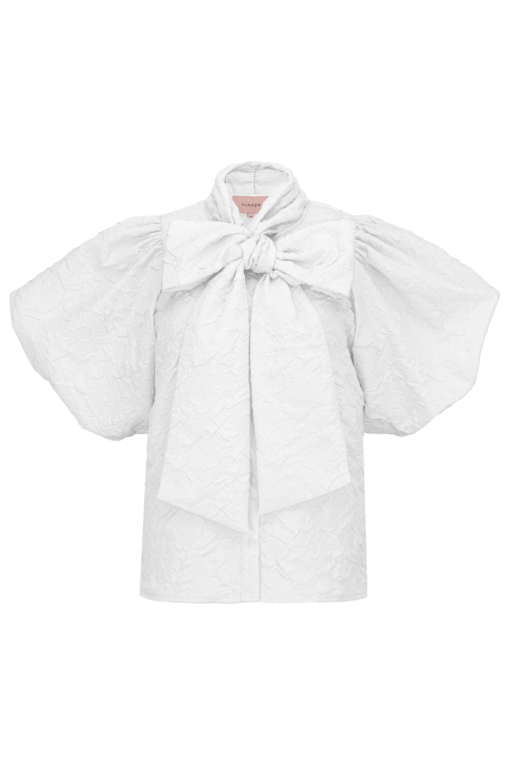 HUNKØN Jamie Shirt Shirts White