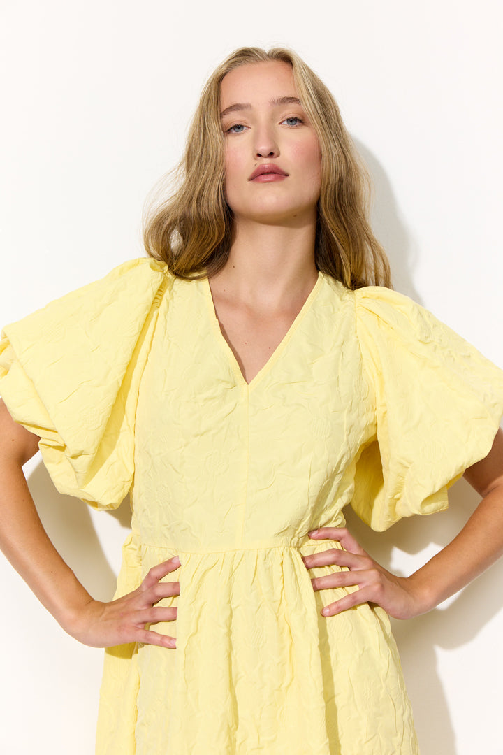HUNKØN Jamie dress Dresses Yellow