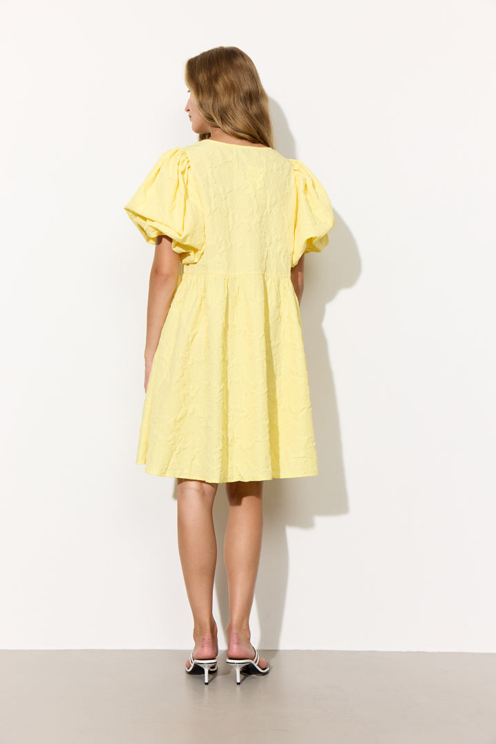HUNKØN Jamie dress Dresses Yellow