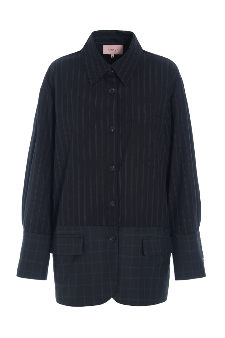 HUNKØN Janet Shirt Shirts Black