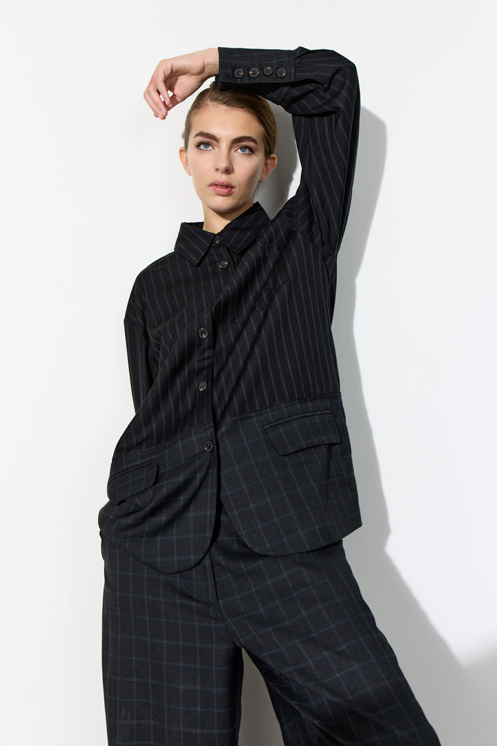 HUNKØN Janet Shirt Shirts Black