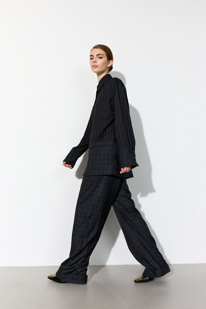 HUNKØN Janet Trousers Trousers Black