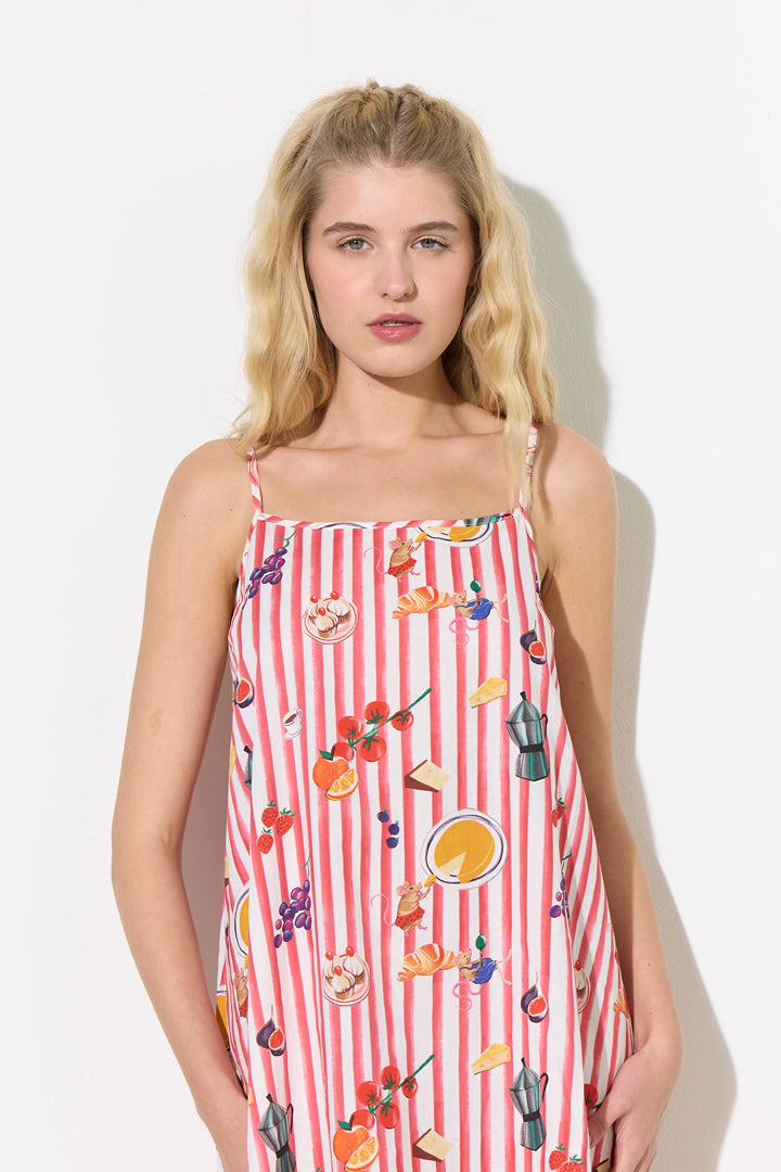 HUNKØN Jess Dress Dresses Picnic Art Print
