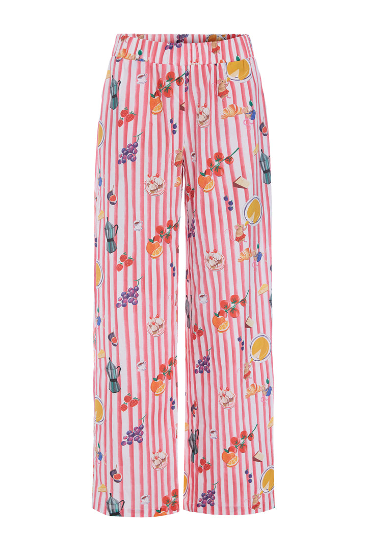 HUNKØN Jess Trousers Trousers Picnic Art Print