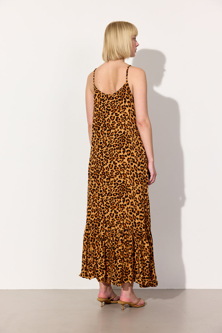 HUNKØN Kate Dress Dresses Leopard
