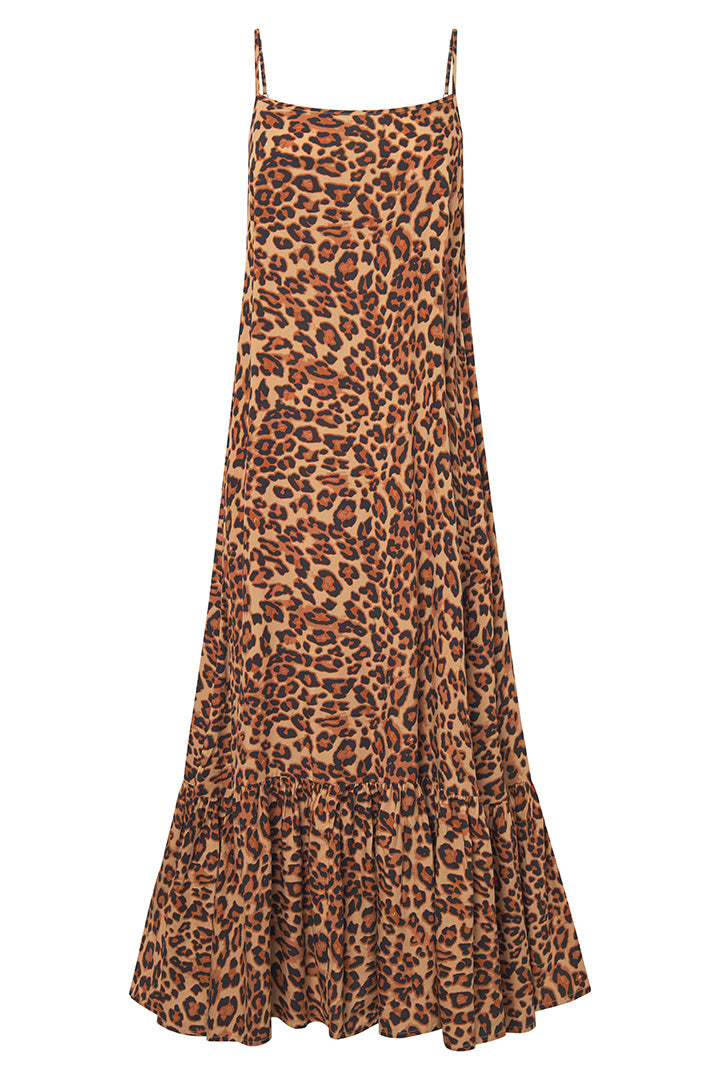HUNKØN Kate Dress Dresses Leopard