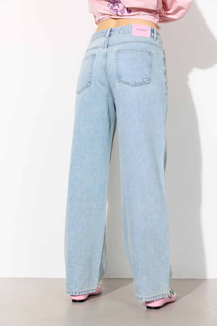 HUNKØN Kenna Jeans Trousers Light Denim