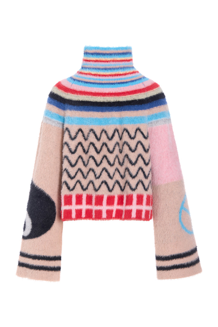 HUNKØN Kitti Knit Blouse Blouses Mixed