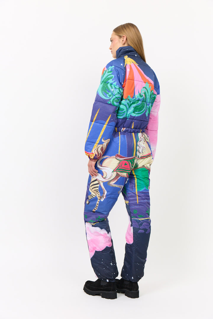 HUNKØN Kiwi Snowsuit Jumpsuits Dream Fairground Art Print