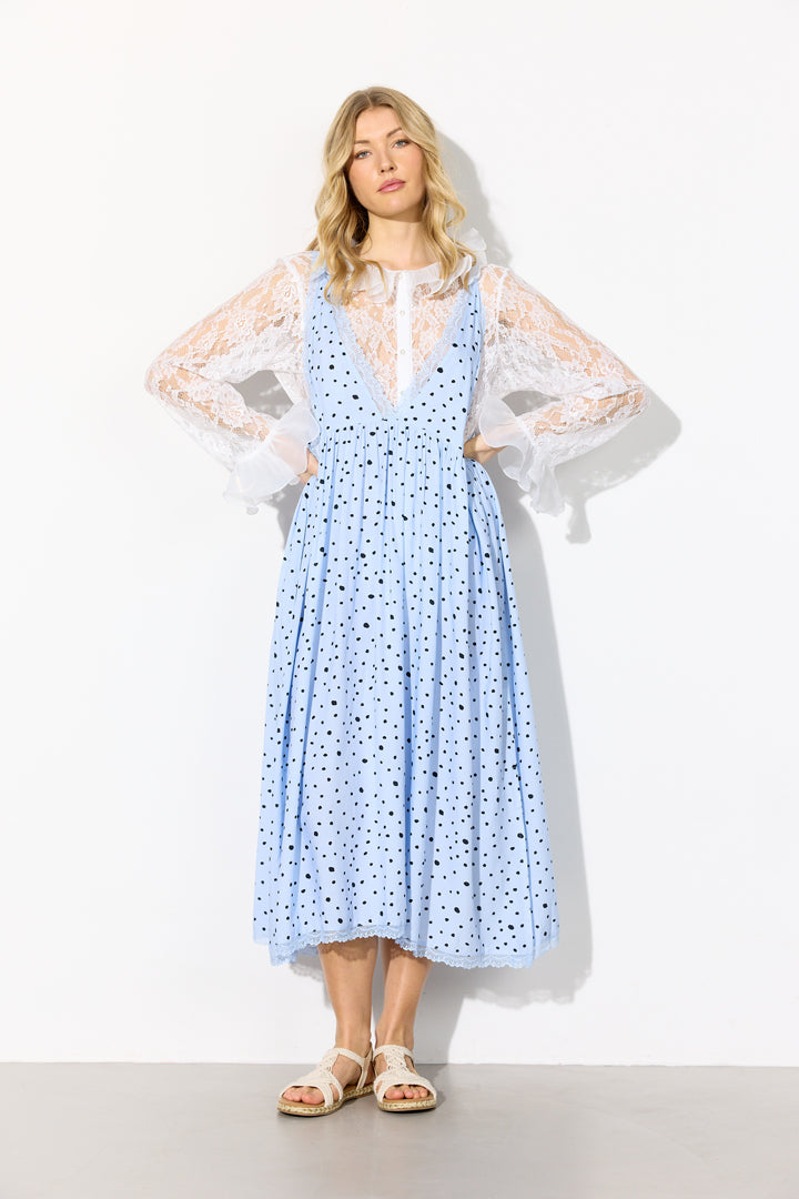 HUNKØN Kris Dress Dresses Blue