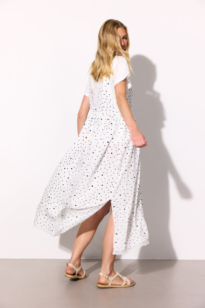 HUNKØN Kris Dress Dresses White