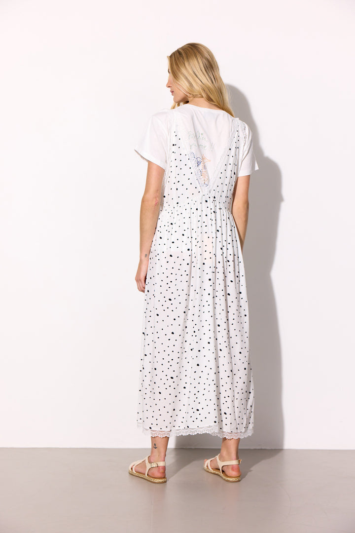 HUNKØN Kris Dress Dresses White