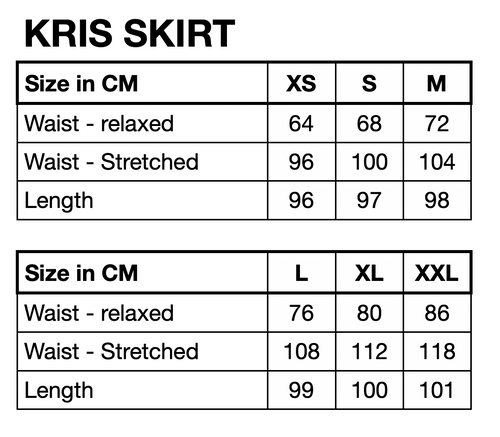 HUNKØN Kris Skirt Skirts Blue