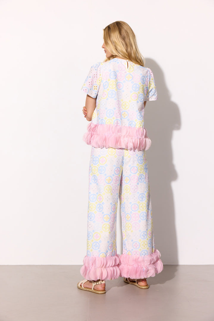 HUNKØN Lana Trousers Trousers Pastels