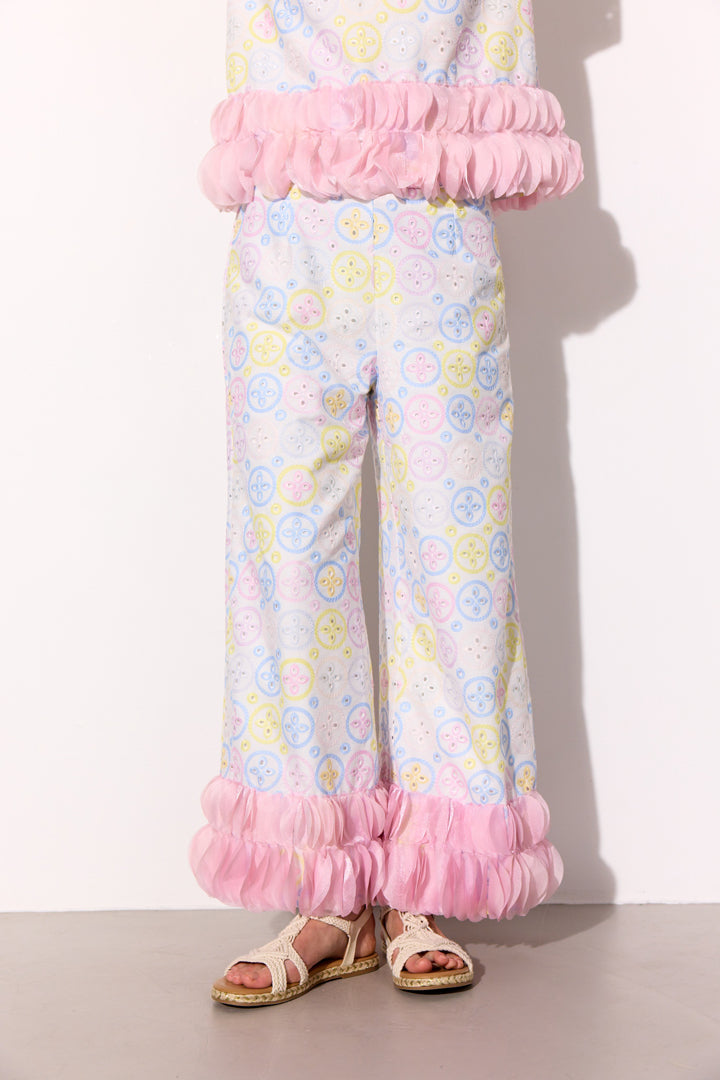 HUNKØN Lana Trousers Trousers Pastels