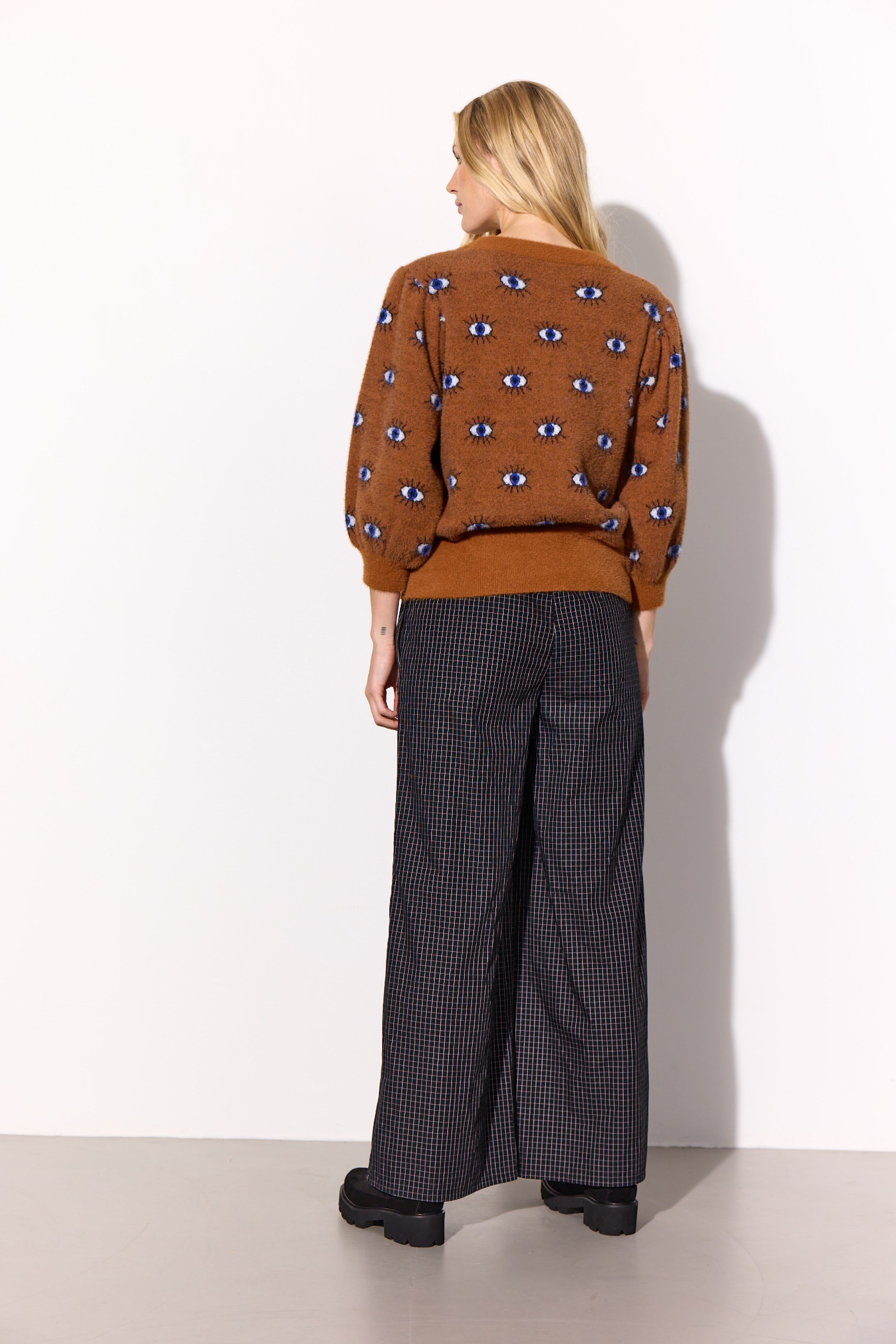 HUNKØN Lilou Blouse Blouses Look at me Art Print