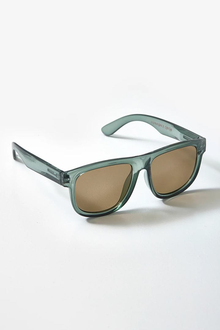 HUNKØN Lizzy Sunglasses Accessories Dark Green
