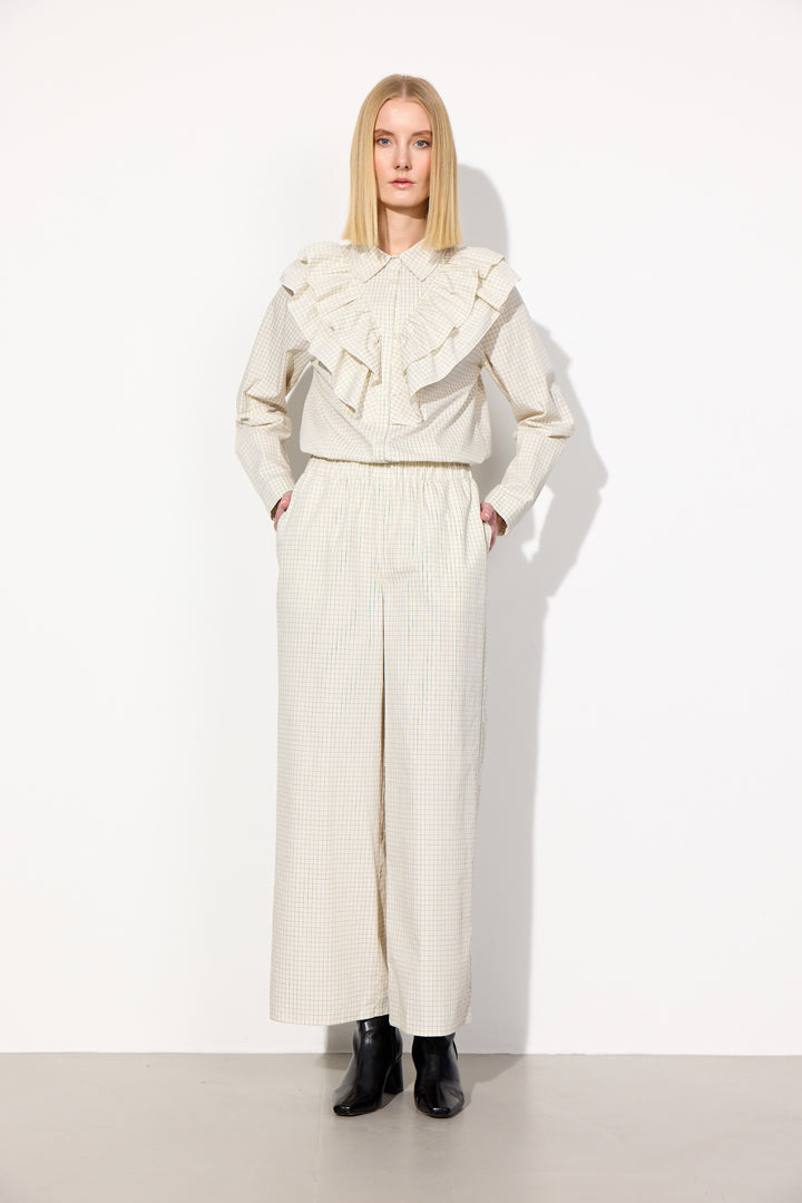HUNKØN Luca Shirt Shirts Cream