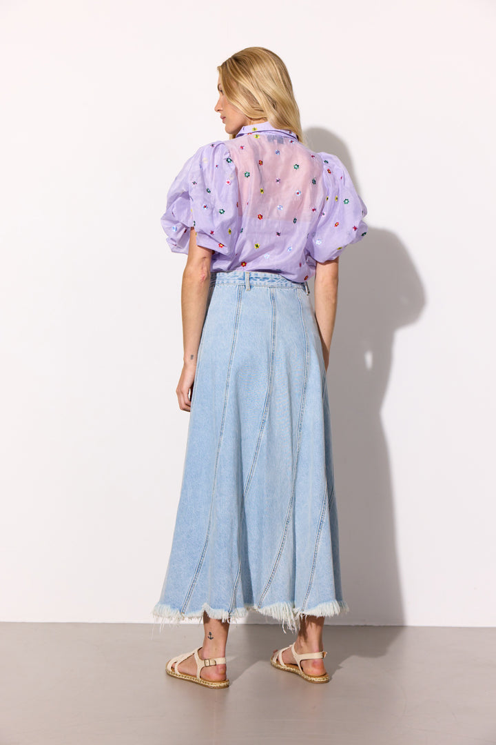 HUNKØN Lucia Shirt Shirts Lavender