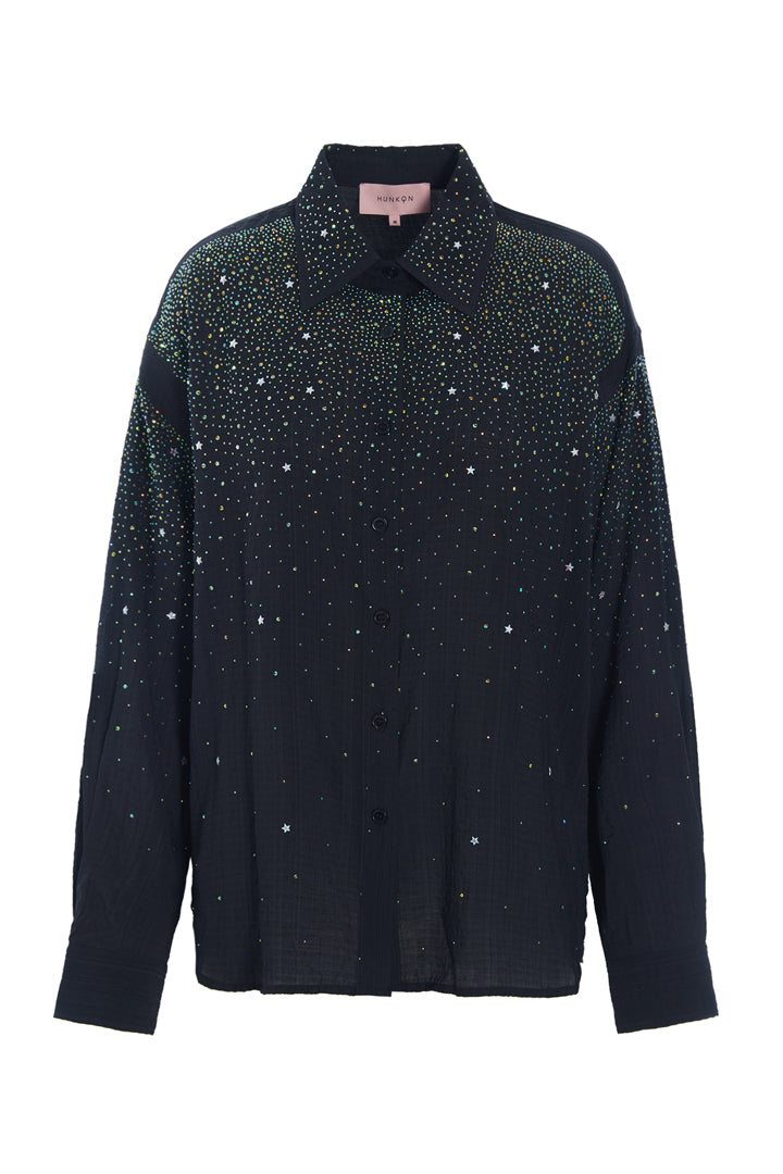 HUNKØN Lumina Shirt Shirts Black