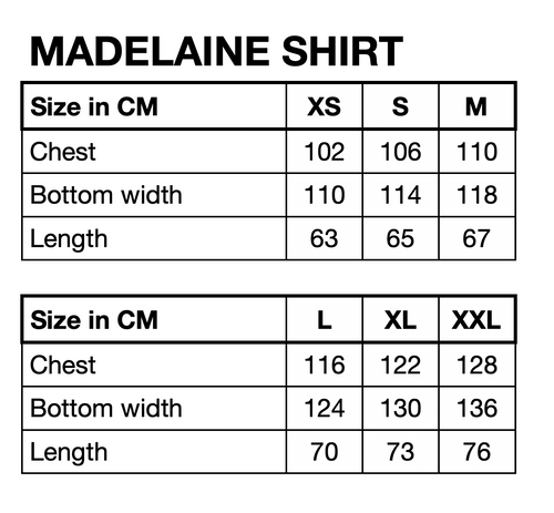 HUNKØN Madelaine Shirt Shirts Yellow Patchwork