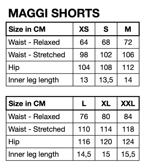 HUNKØN Maggi Shorts Shorts Blue Daisy