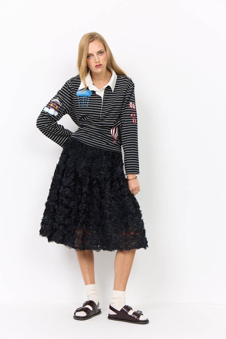 HUNKØN Marianne Skirt Skirts Black