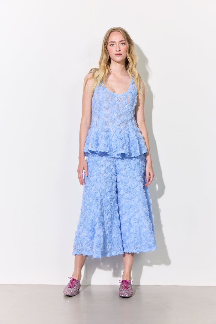 HUNKØN Marianne Top Tops Blue
