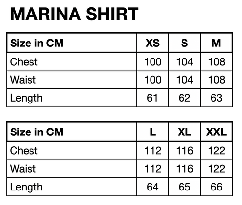 HUNKØN Marina Shirt Shirts Ocean Life Art Print