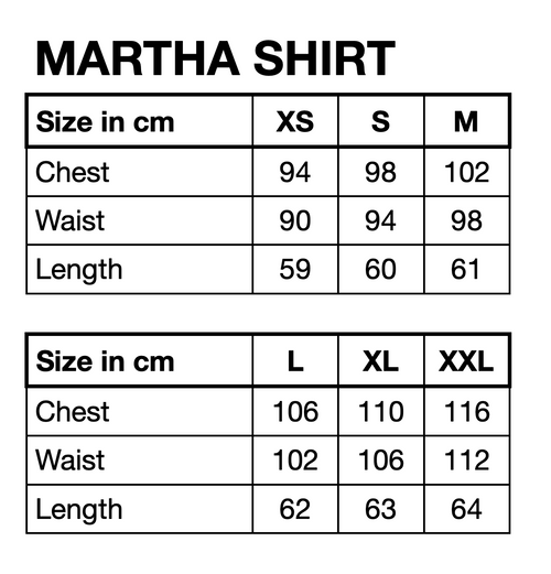HUNKØN Martha Shirt Shirts Cream