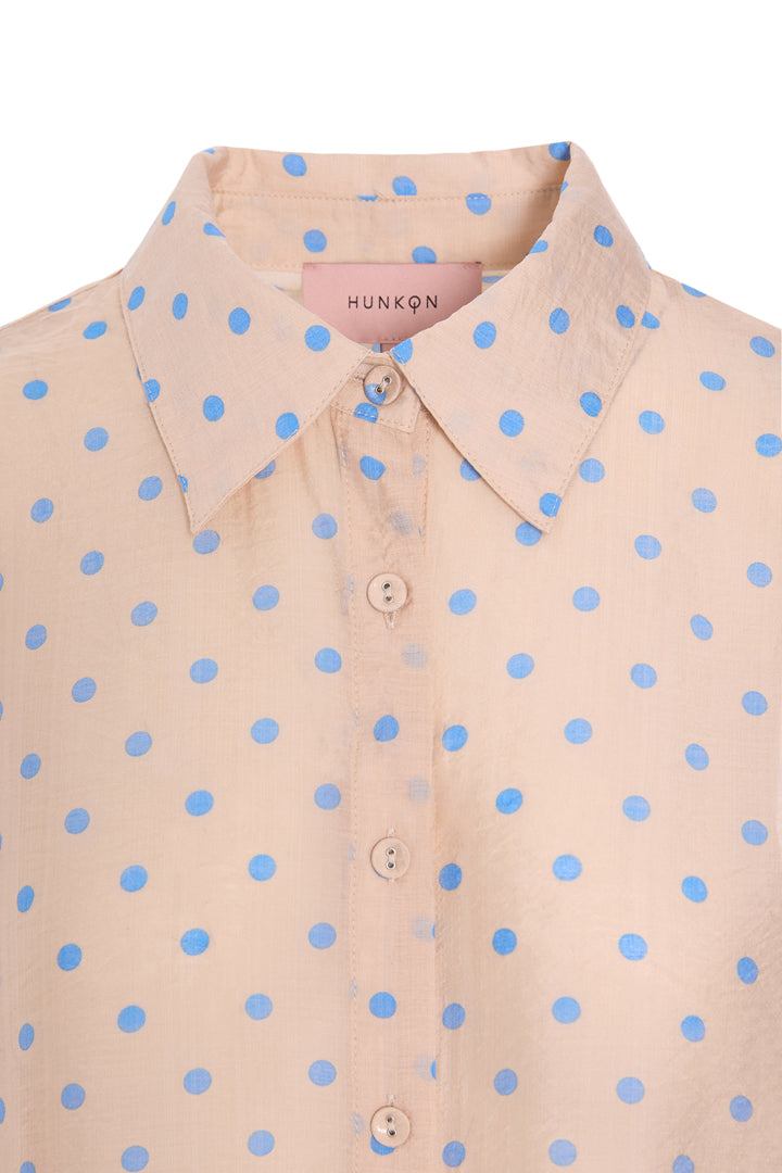HUNKØN May Shirt Shirts Cream