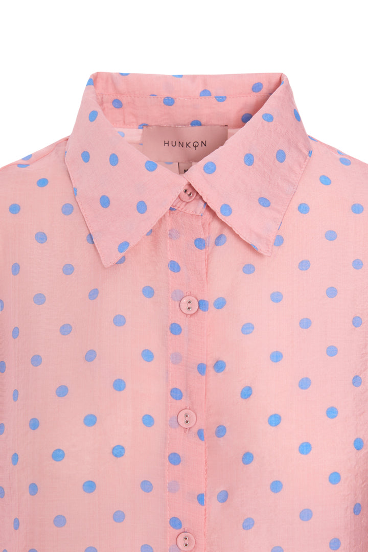 HUNKØN May Shirt Shirts Soft Pink