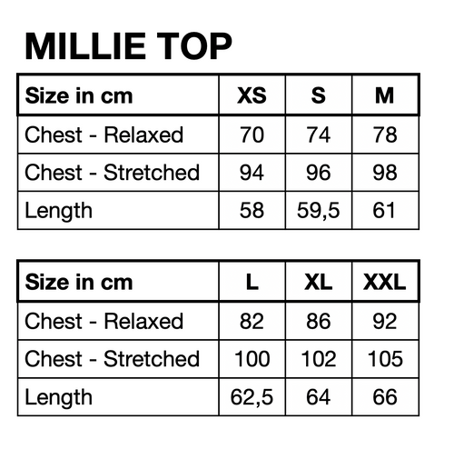 HUNKØN Millie Top Tops White