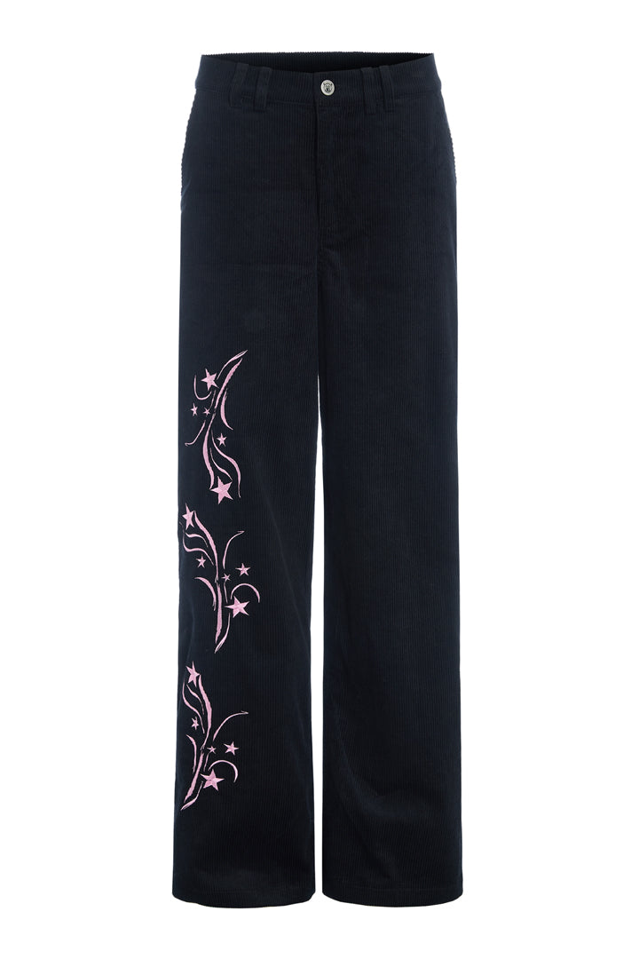 HUNKØN Nadine Trousers Trousers Black