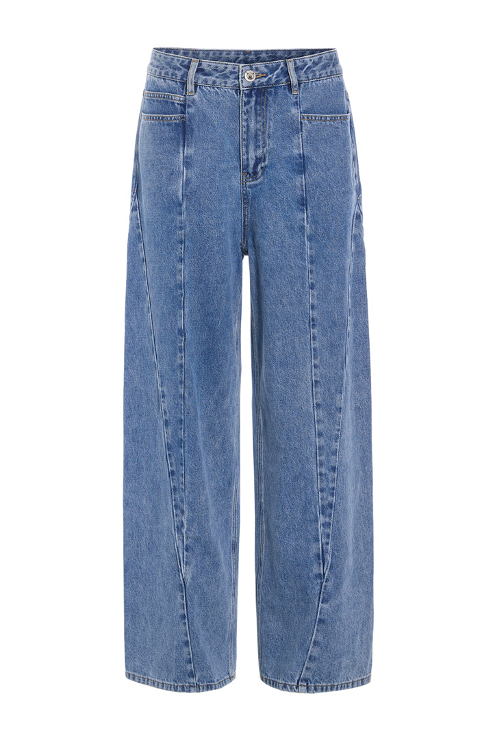 HUNKØN Nala Denim Trousers Trousers Stonewash Denim
