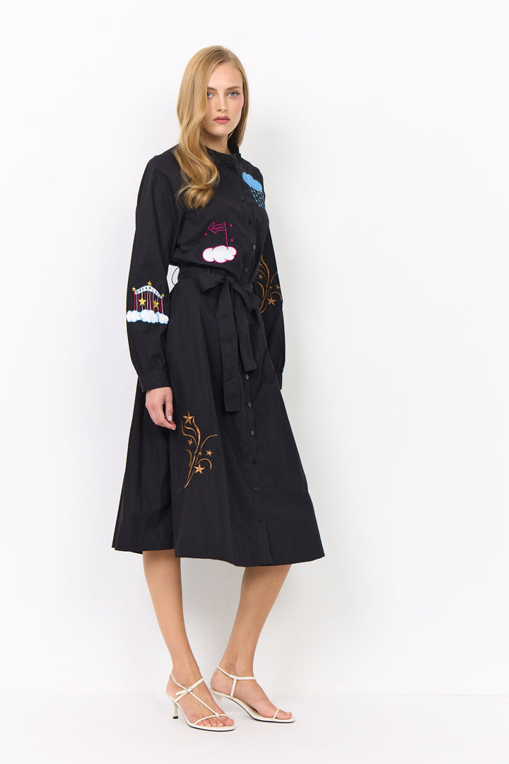 HUNKØN Nicole Dress Dresses Black