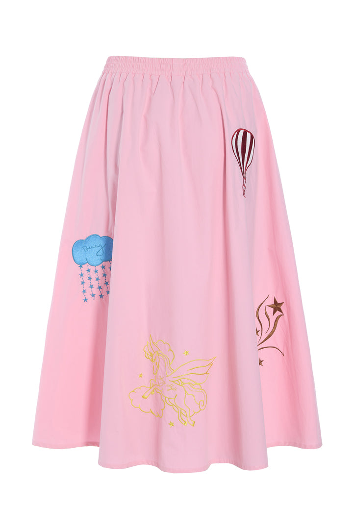 HUNKØN Nicole Skirt Skirts Pink
