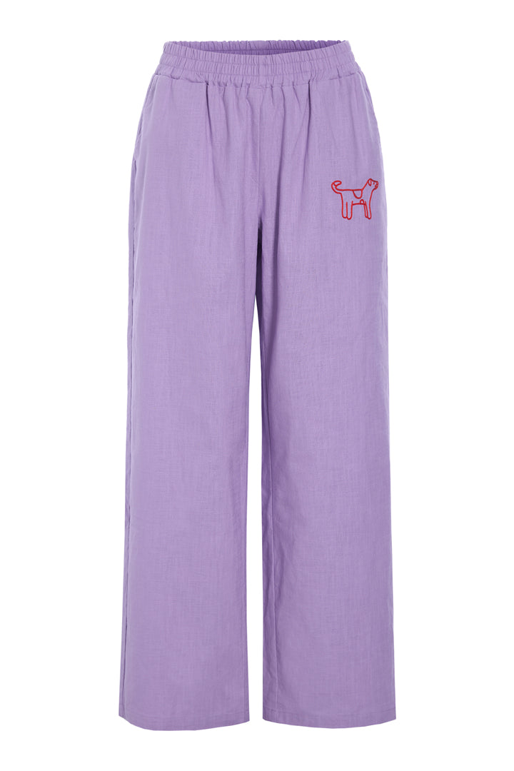 HUNKØN Nina Trousers Trousers Lavender