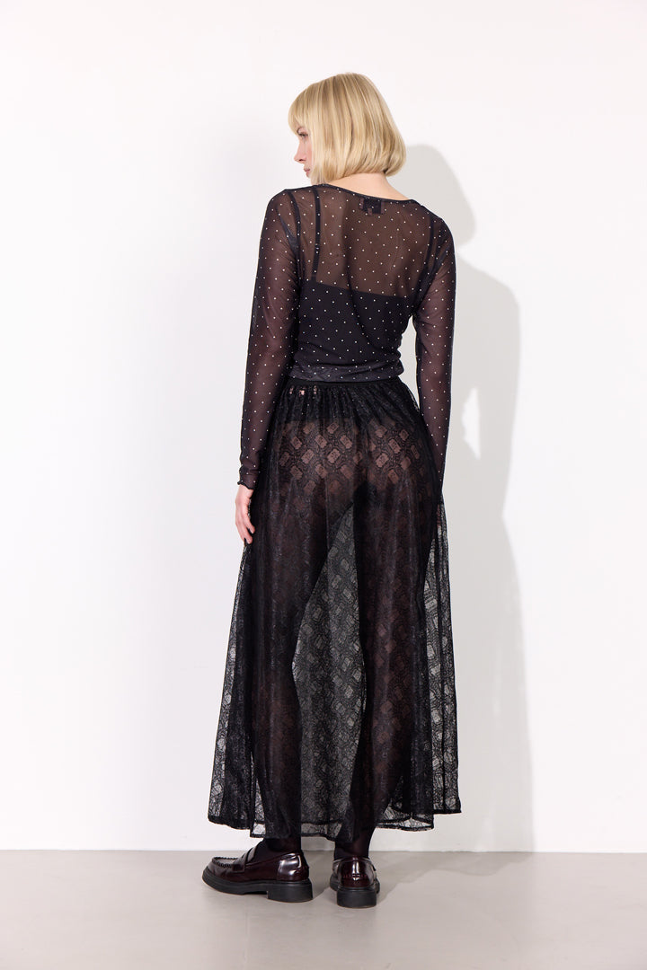 HUNKØN Ofelia Skirt Skirts Black