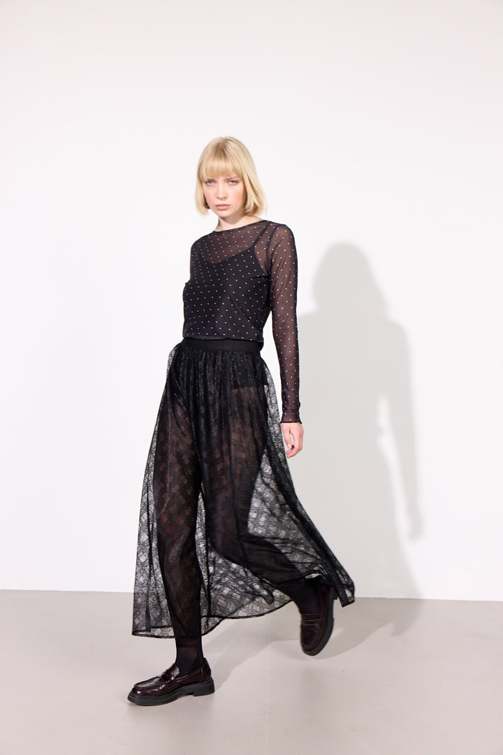 HUNKØN Ofelia Skirt Skirts Black