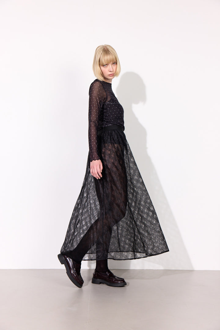 HUNKØN Ofelia Skirt Skirts Black
