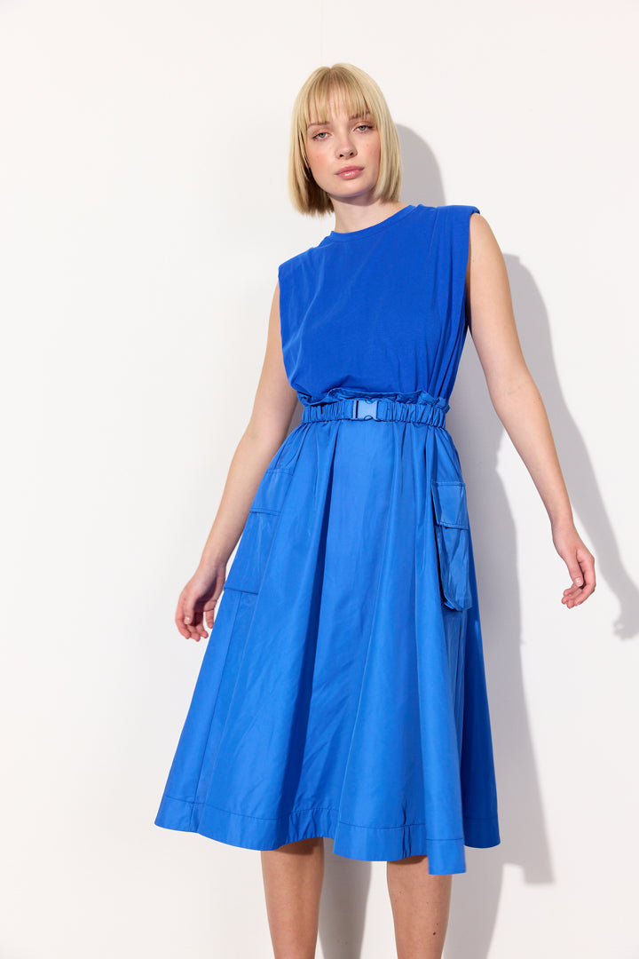 HUNKØN Onyx dress Dresses Blue