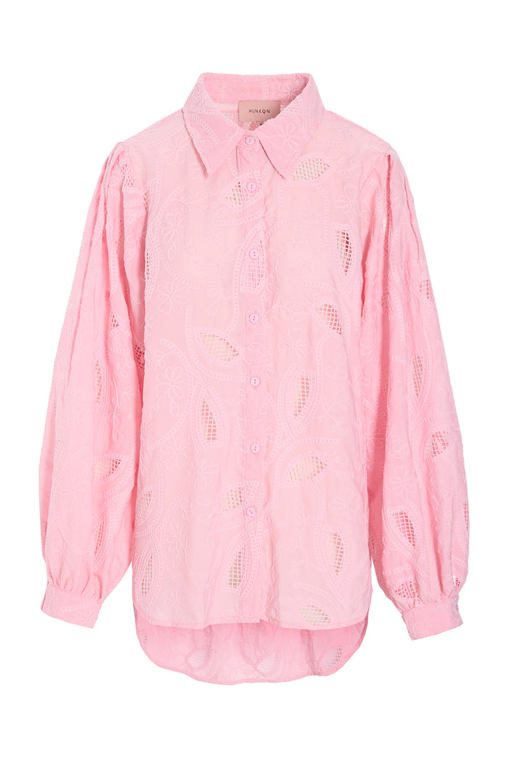 HUNKØN Orla Shirt Shirts Pink