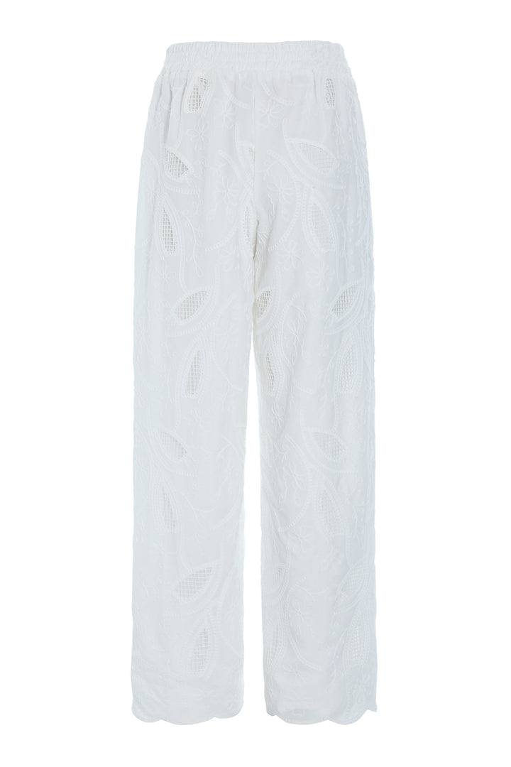 HUNKØN Orla Trousers Trousers White
