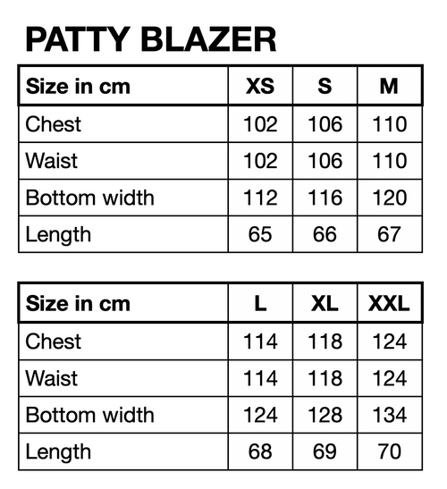 HUNKØN Patty Lace Blazer Jackets Cream